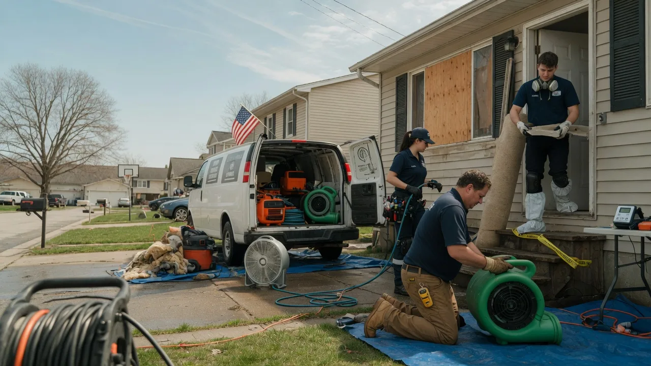 Water Damage Restoration in Crawfordsville, AR near me